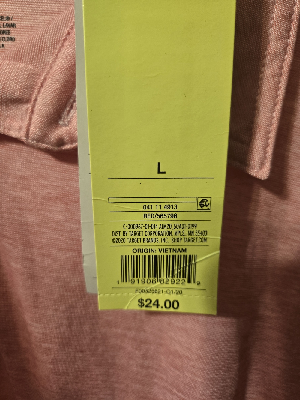 All In Motion Shirt $20